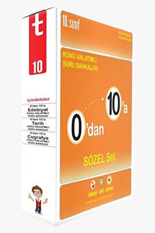 0`dan 10`a Konu Anlatımlı Soru Bankası Sözel Set - 1