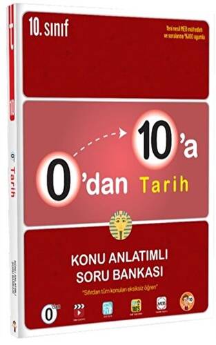 0`dan 10`a Tarih Konu Anlatımlı Soru Bankası - 1