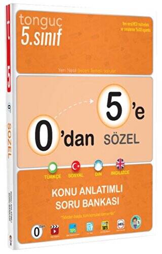 0`dan 5`e Sözel Konu Anlatımlı Soru Bankası - 1