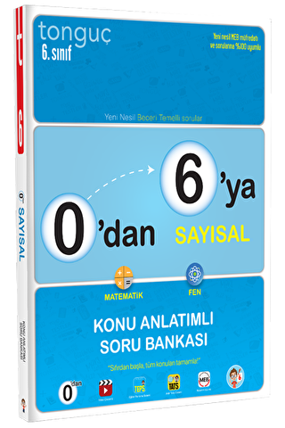 0`dan 6`ya Sayısal Konu Anlatımlı Soru Bankası - 1