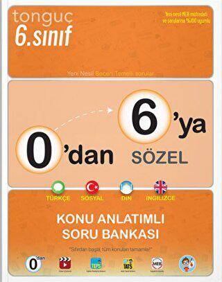 0`dan 6`ya Sözel Konu Anlatımlı Soru Bankası - 1