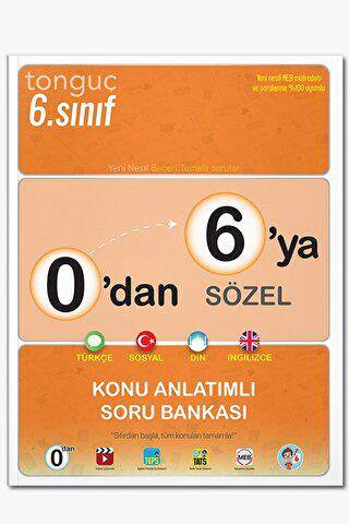 0`dan 6`ya Sözel Konu Anlatımlı Soru Bankası - 1