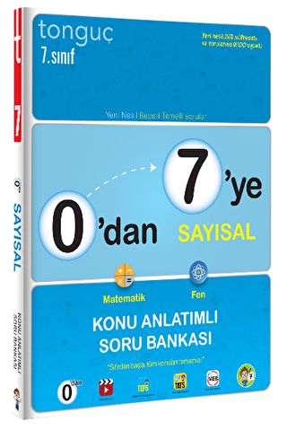 0`dan 7`ye Sayısal Konu Anlatımlı Soru Bankası - 1
