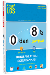 0`dan 8`e Sayısal Konu Anlatımlı Soru Bankası - 2022 - 1