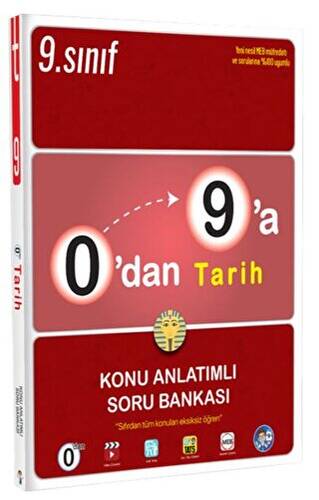0`dan 9`a Tarih Konu Anlatımlı Soru Bankası - 1