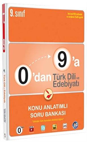 0`dan 9`a Türk Dili ve Edebiyatı Konu Anlatımlı Soru Bankası - 1