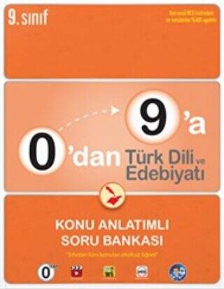 0`dan 9`a Türk Dili ve Edebiyatı Konu Anlatımlı Soru Bankası - 1