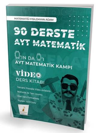 0`ın da 0`ı 90 Derste AYT Matematik Kampı Video Ders Kitabı - 1