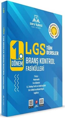 1. Dönem LGS Tüm Dersler Branş Kontrol Fasikülleri - 1