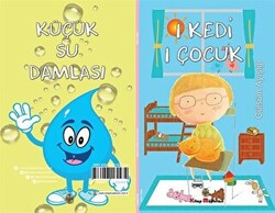 1 Kedi 1 Çocuk - Küçük Su Damlası 2 Hikaye Tek Kitap - 1