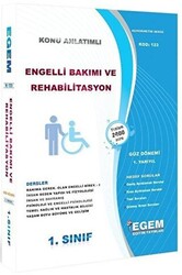 1. Sınıf 1. Yarıyıl Engelli Bakımı ve Rehabilitasyon Konu Anlatımlı - Kod 123 - 1