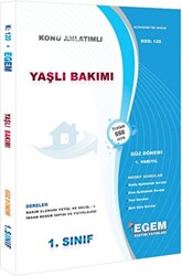 1. Sınıf 1. Yarıyıl Ev İdaresi Yaşlı Bakımı Çocuk Gelişimi Ortak Dersleri Konu Anlatımlı Soru Bankası - 1