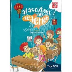 1. Sınıf Atasözleri İle Değerler Hikaye Seti 10 Kitap - 1