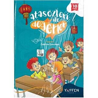 1. Sınıf Atasözleri İle Değerler Hikaye Seti 10 Kitap - 1