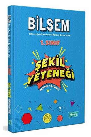 1. Sınıf Bilsem Hazırlık Şekil Yeteneği Tamamı Çözümlü - 1