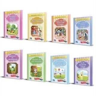1. Sınıf Değerlerimizi Öğrenelim 8 Kitap - 1
