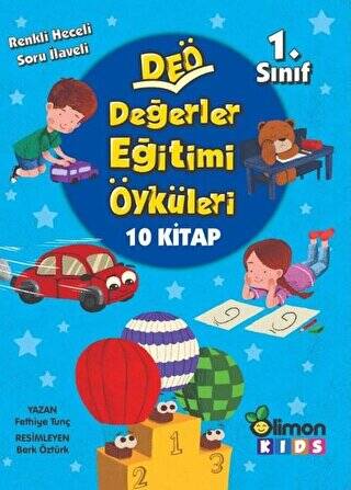 1. Sınıf DEÖ Değerler Eğitimi Öyküleri - 10 Kitap Takım - 1