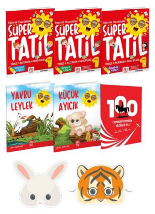 1. Sınıf Eğlenceli Etkinliklerle Süper Tatil Set - 1