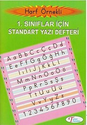 1. Sınıf Harf Örnekli Standart Yazı Defteri - 1