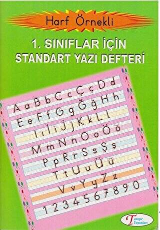 1. Sınıf Harf Örnekli Standart Yazı Defteri - 1