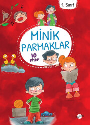 1. Sınıf - Minik Parmaklar 10 Kitap Düz Yazı - Kukla Yayınları