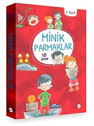 1. Sınıf - Minik Parmaklar 10 Kitap Düz Yazı - 1