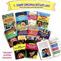 1. Sınıf Okuma Kitapları 10 Kitap Takım - Çocuk Gezegeni