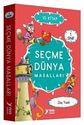 1. Sınıf Seçme Dünya Masalları Düz Yazılı - 10 Kitap - 1