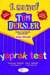 1. Sınıf Tüm Dersler Konu Testleri Test - 1