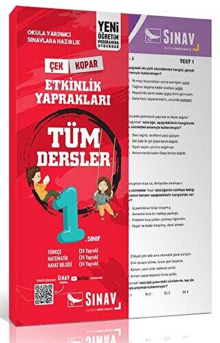 1. Sınıf Tüm Dersler Yaprak Test - 1