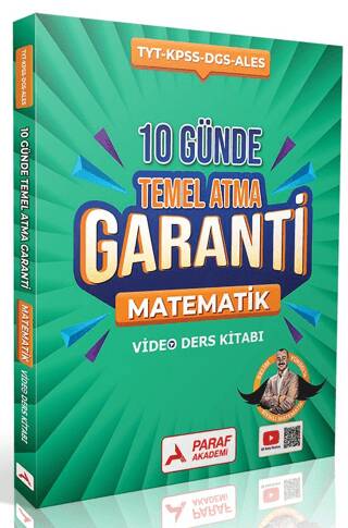 10 Günde Temel Atma Garanti Matematik Video Ders Kitabı - 1