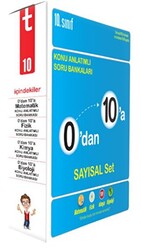 10. Sınıf 0`dan 10`a Konu Anlatımlı Soru Bankaları Sayısal Set - 1