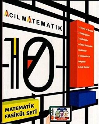 10. Sınıf Acil Matematik 6 lı Fasikül Set - 1