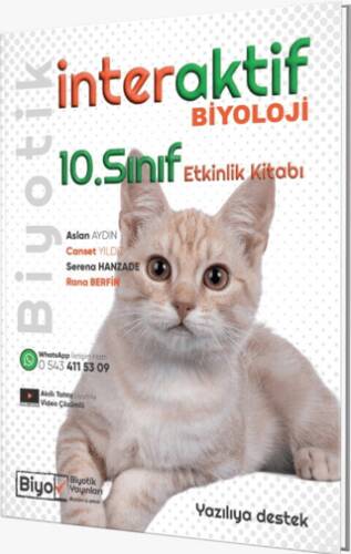 10. Sınıf Biyoloji İnteraktif Etkinlik Kitabı - 1