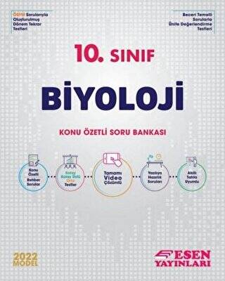 10. Sınıf Biyoloji Konu Özetli Soru Bankası - 1