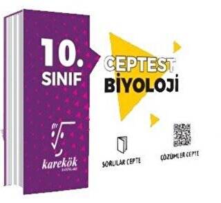 10. Sınıf Cep Test Biyoloji - 1