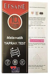 10. Sınıf Efsane Matematik Yaprak Test - 1