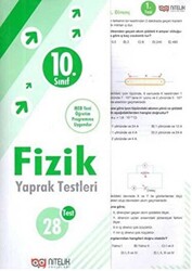 10. Sınıf Fizik Yaprak Testleri - 1