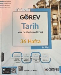 10. Sınıf Görev Tarih Yeni Nesil Çalışma Föyleri 36 Hafta - Armada Yayınları