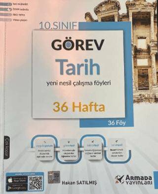 10. Sınıf Görev Tarih Yeni Nesil Çalışma Föyleri 36 Hafta - 1