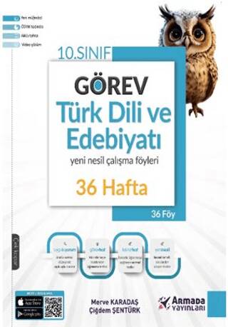 10. Sınıf Görev Türk Dili Ve Edebiyatı Yeni Nesil Çalışma Föyleri 36 Hafta - 1