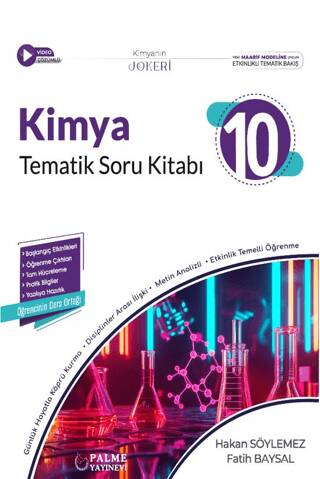 10. Sınıf Joker Kimya Soru Kitabı - 1