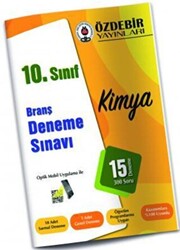 10. Sınıf Kimya Branş Deneme Sınavı - 1