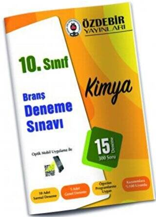 10. Sınıf Kimya Branş Deneme Sınavı - 1