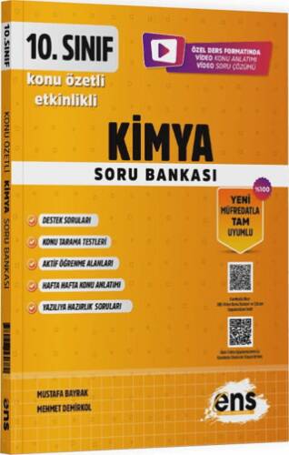 10. Sınıf Kimya Etkinlikli Soru Bankası - 1