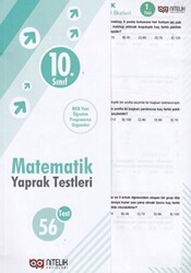 10. Sınıf Matematik 56 Yaprak Test - 1