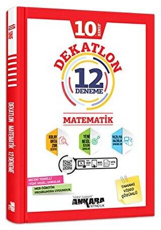 10. Sınıf Matematik Dekatlon 12 Deneme - 1