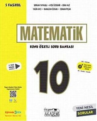 10. Sınıf Matematik - Konu Özetli Soru Bankası - 5 Fasikül - 1