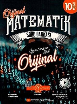 10. Sınıf Orijinal Matematik Soru Bankası - 1