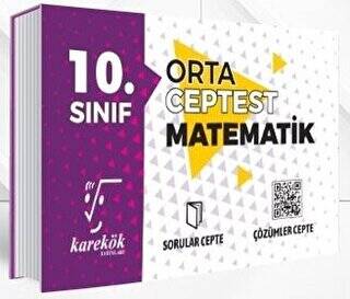 10. Sınıf Orta Ceptest Matematik Soru Bankası - 1